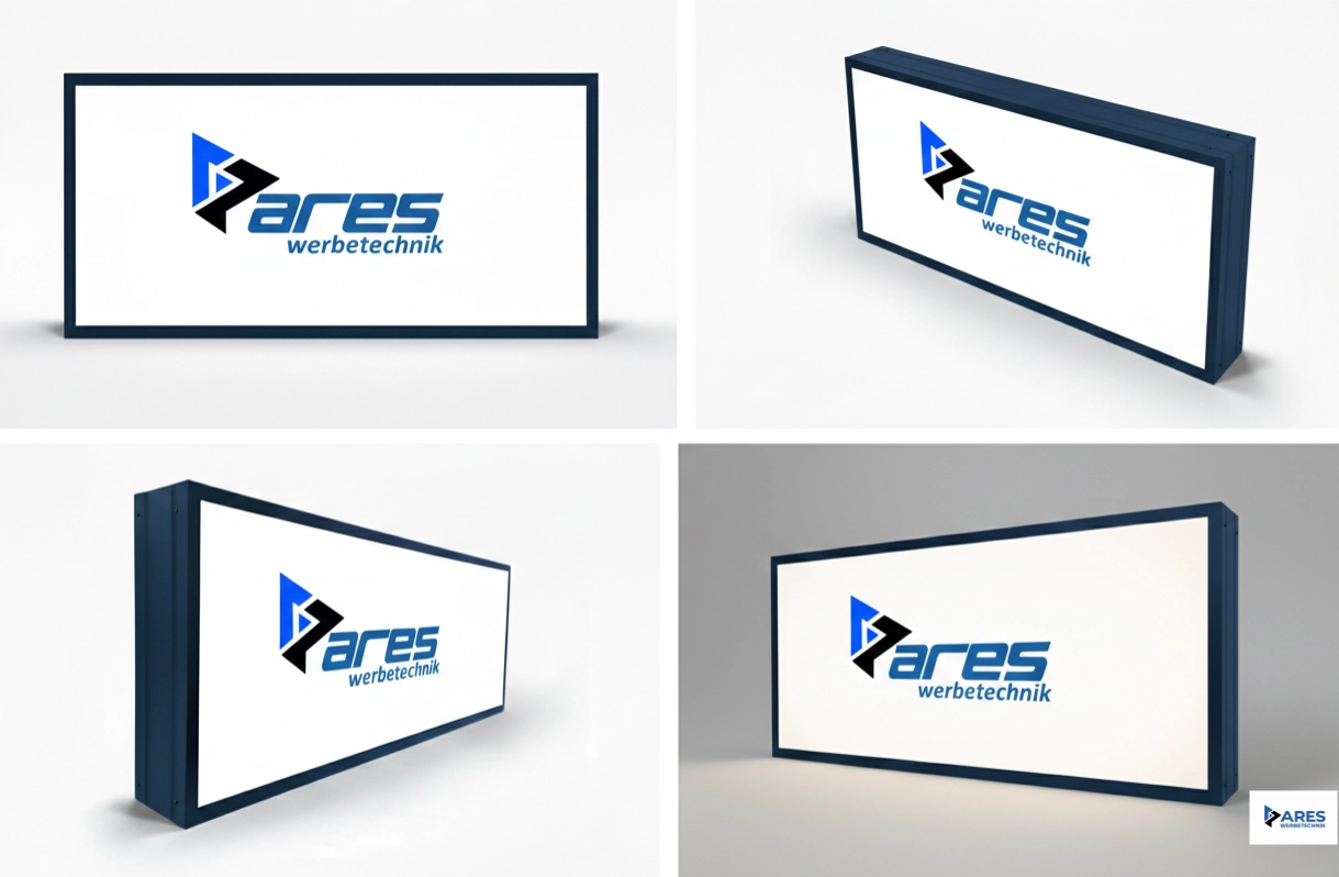 Leuchtkasten LED / Breite 350cm