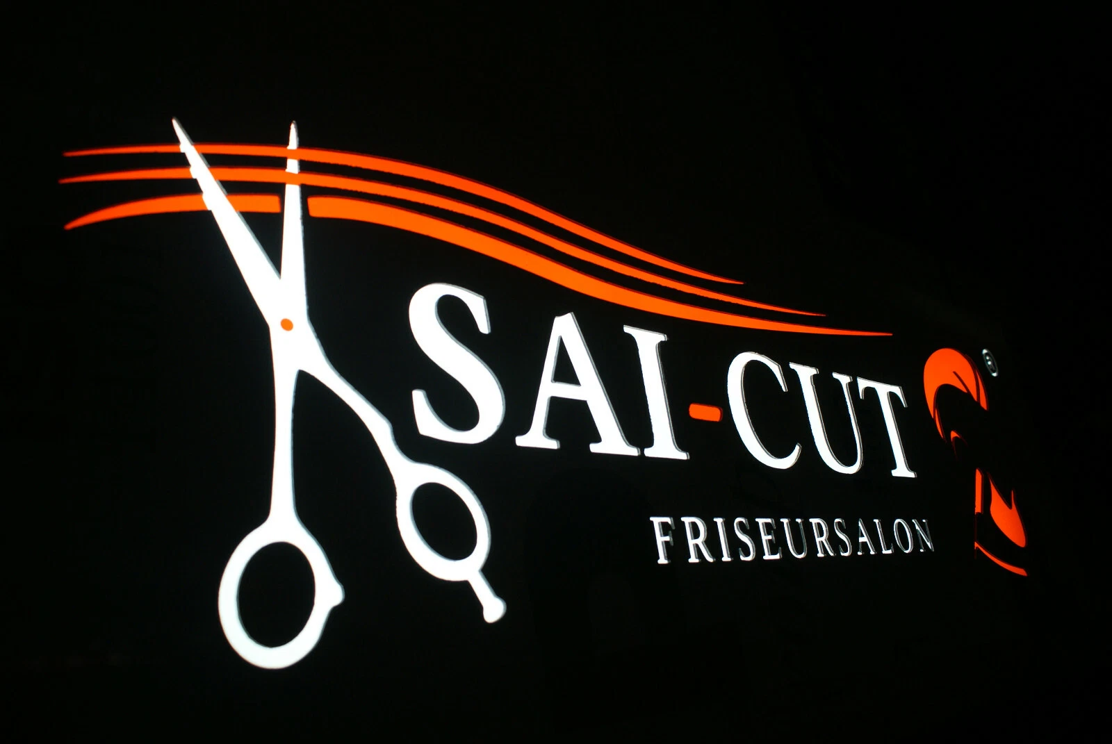 Leuchtkasten Dibond / Breite 200cm